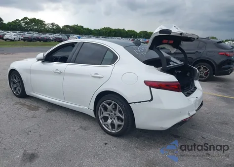2018 Alfa Romeo Giulia Ti Awd из США, поврежденный, VIN ZARFAEEN8J7577785